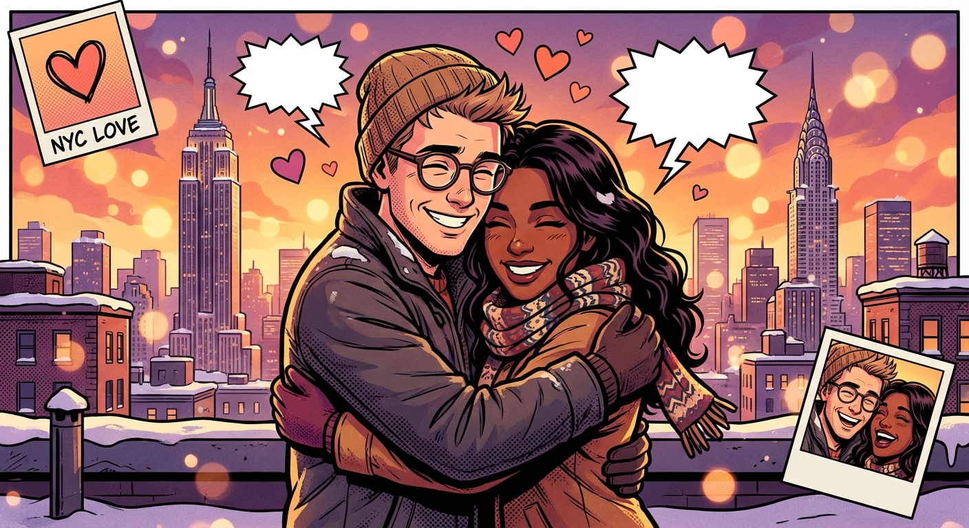 Comic Book style example