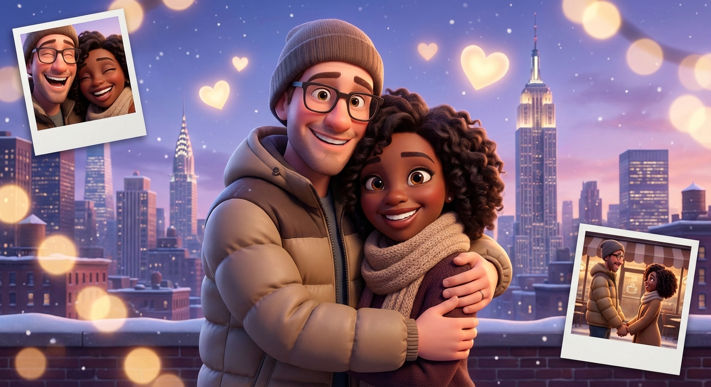 Pixar 3D art style preview